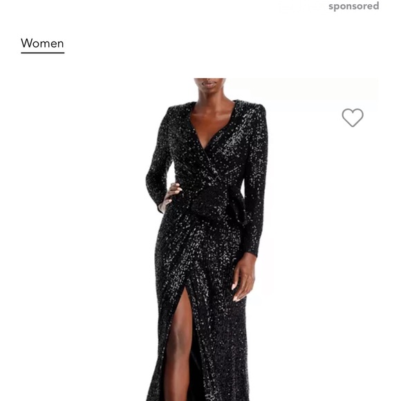 Eliza J Sequined Gown - Picture 4 of 4